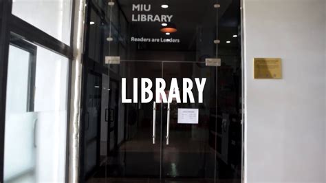 miu library opening times.